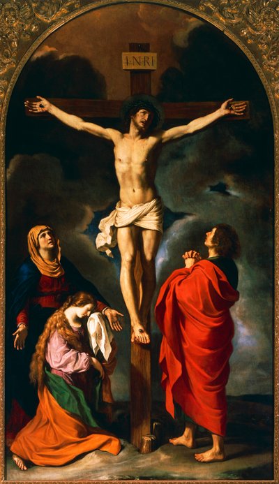 Korsfestelse av Guercino