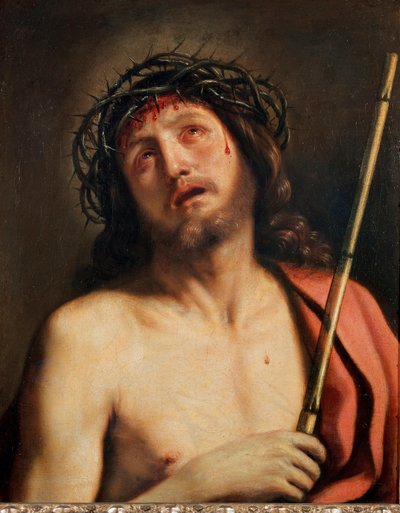 Ecce Homo-maleri av Giovanni Francesco Barbieri Guerchin dit Il Guercino (1591-1666) 1618 rundt Roma, Galleria Corsini av Guercino