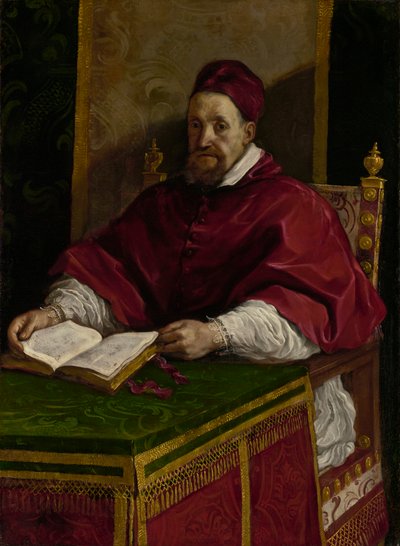 Pave Gregor XV, ca. 1622-23 (olje på lerret) av Guercino