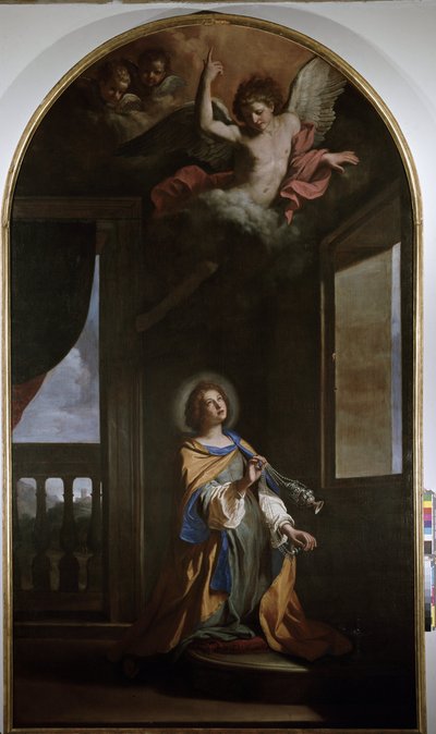 Saint Palazza - Olje på lerret av Guercino