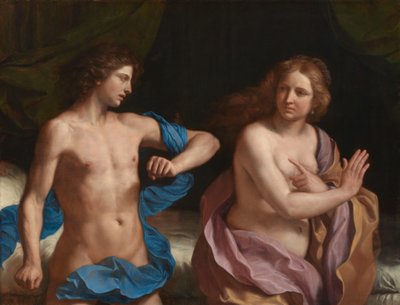 Amnon og Tamar av Guercino