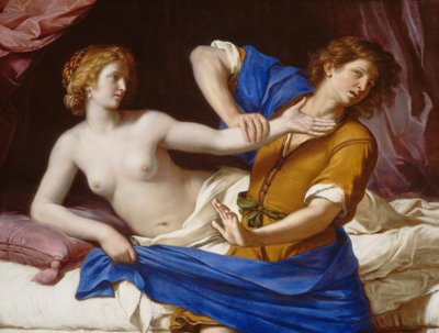 Josef og Potifars kone, 1649. av Guercino