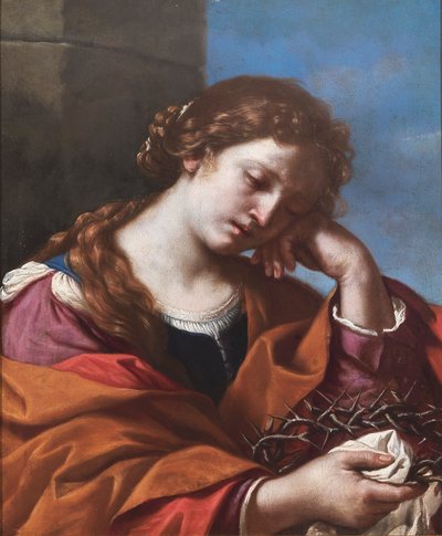Maria Magdalena med tornekronen, 1632. av Guercino