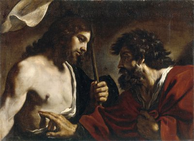Den vantro til Saint Thomas av Guercino