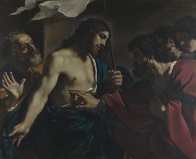 The Incredulation of Saint Thomas, 1621 av Guercino
