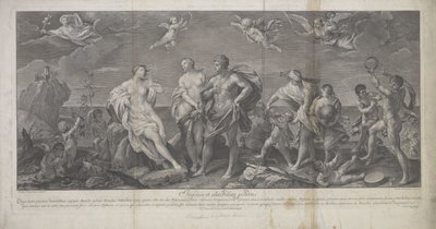 Bacchus og Ariadne av Guido (after) Reni