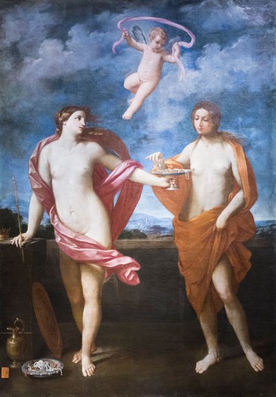 Allegori om liberalitet og beskjedenhet av Guido Reni