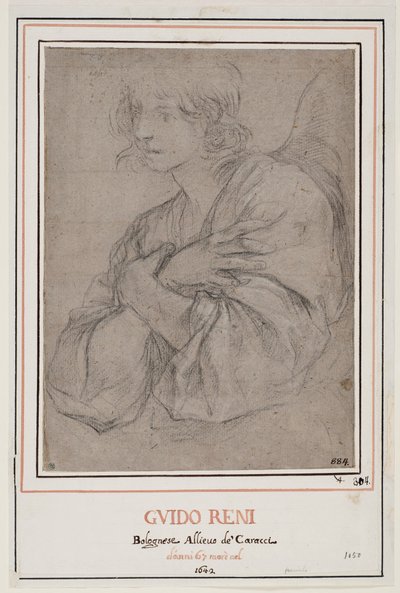 En engel med korslagte armer av Guido Reni