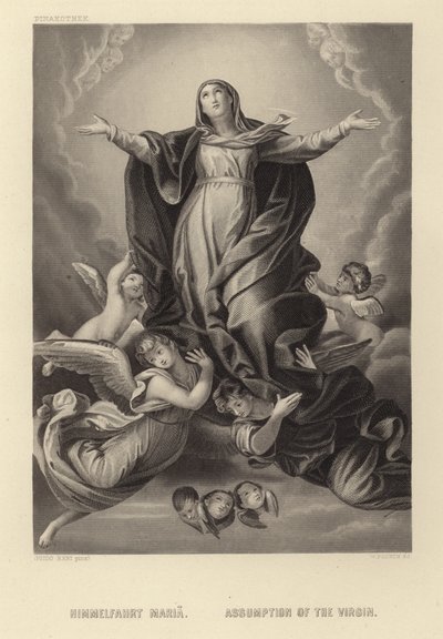 Jomfruens antagelse av Guido Reni