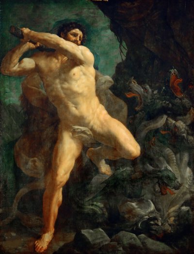 Hercules dreper Hydraen til Lerna, 1620-1621. av Guido Reni
