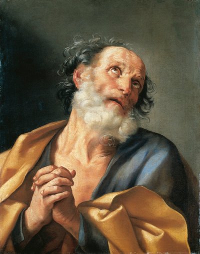 Italia, Portrett av St. Peter som gråter av Guido Reni