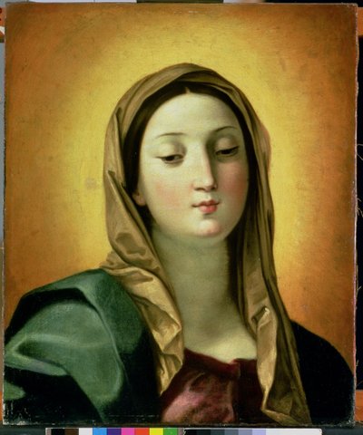 Madonna (olje på lerret) av Guido Reni
