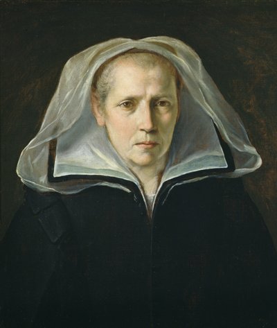 Portrett av mor Ginevra Pucci, ca. 1610 (olje på lerret) av Guido Reni
