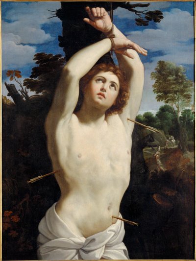 Sankt Sebastian (maleri på lerret) av Guido Reni
