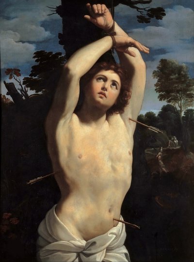 Saint Sebastian, 1615. av Guido Reni