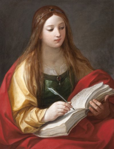 Sibylle - Sibyl par Reni, Guido (1575-1642). Olje på lerret, Strada Nuova-museene, Genova av Guido Reni