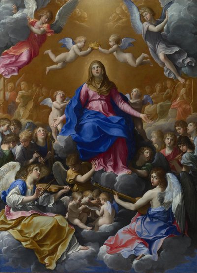 Jomfruens kroning, 1607 av Guido Reni