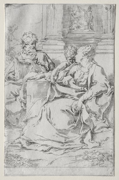 Den hellige familie av Guido Reni
