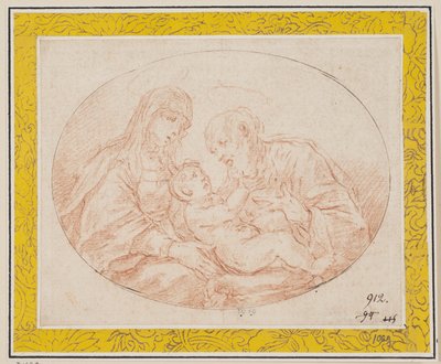 Den hellige familie av Guido Reni
