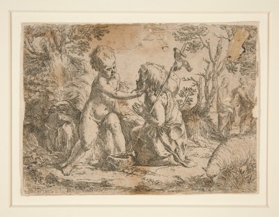 Jesusbarnet og døperen Johannes av Guido Reni