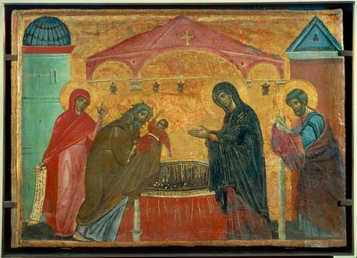 Presentasjonen i tempelet av Guido da Siena