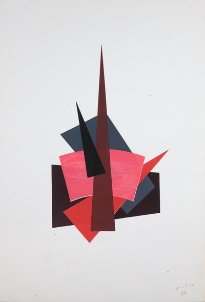 Lyubov Popova Space Force, 2019 (silketrykk) av Guilherme Pontes