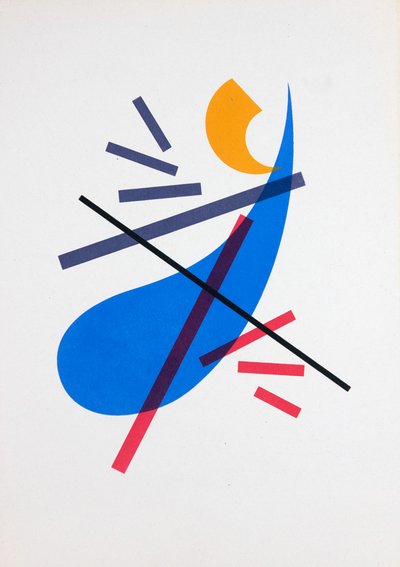 Movement Nº2, 2019 (silketrykk) av Guilherme Pontes