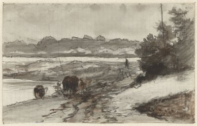 Landskap av Guillaume Anne van der Brugghen