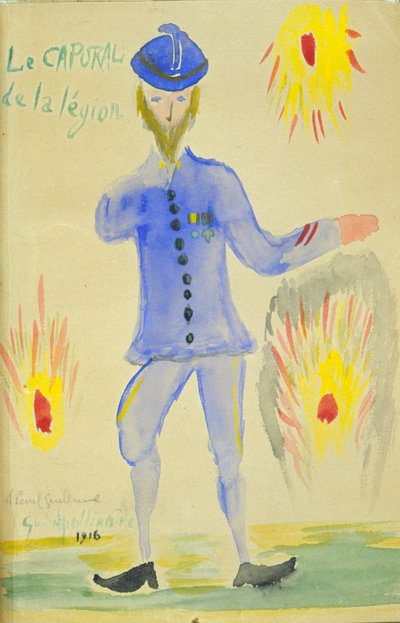 Legionens korporal, 1916 av Guillaume Apollinaire