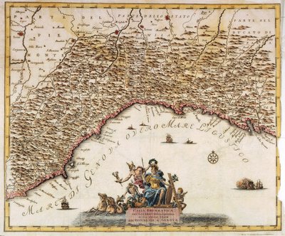 Republikken Genova, Kart av Guillaume de l