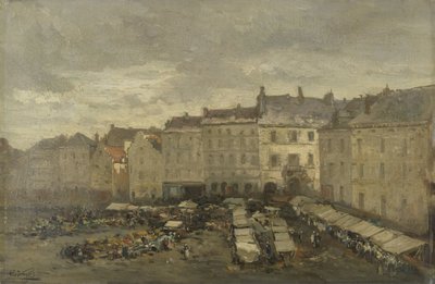 Grote Zavel (Grand Sablon), Brussel av Guillaume Vogels