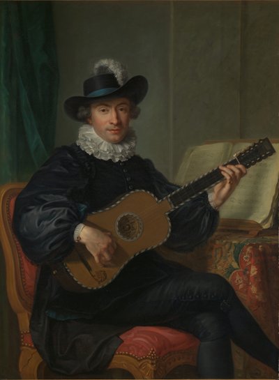 Portrett av Monsieur Aublet, ca. 1782. av Guillaume Voiriot