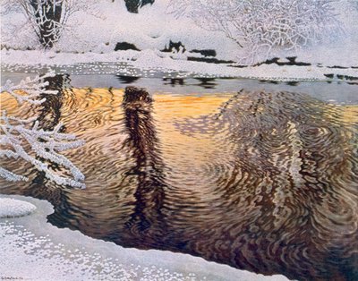 Frost av Gustaf Edolf Fjaestad