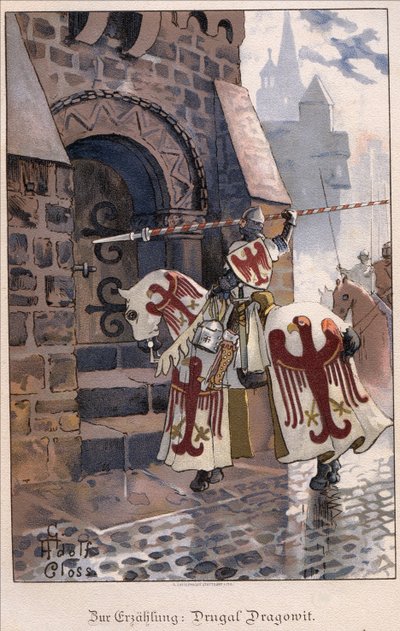 Dragovit - Dragovit (8m Ccl) Roi des Valets (Veltabes houn Wiltses) av Klauss, Gustave Adolphe (1864-1938) av Gustav Adolf Closs