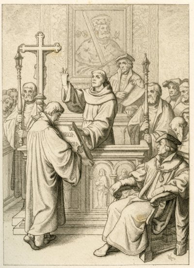 Martin Luther er doktorgrad på Bibelen av Gustav Ferdinand Leopold Konig