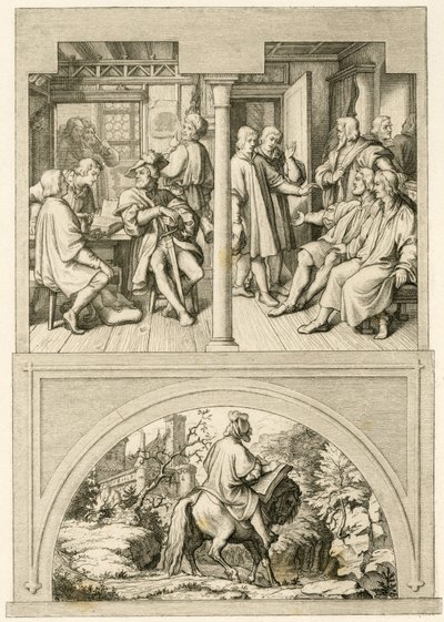 Flere bilder fra Martin Luthers liv av Gustav Ferdinand Leopold Konig