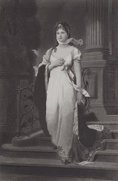 Louise, dronningkonsort av kong Frederick William III av Preussen av Gustav Karl Ludwig Richter