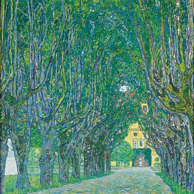 Avenue til slottskammeret av Gustav Klimt