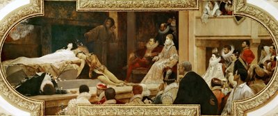 Globe Theatre of Shakespeare av Gustav Klimt