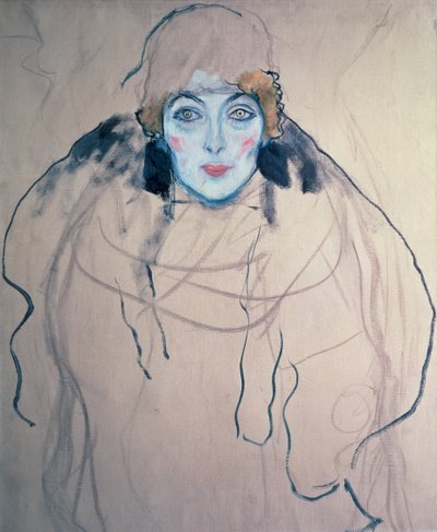Leder for en kvinne, 1917 av Gustav Klimt