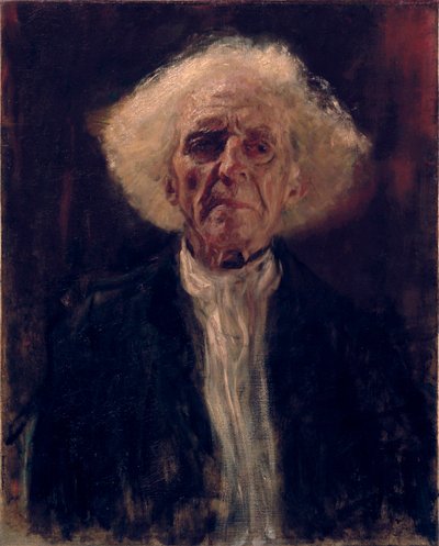 Blind mann - Maleri av Gustav Klimt (1862-1918), olje på lerret av Gustav Klimt