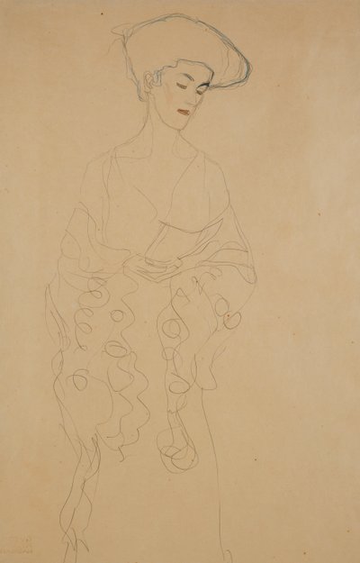 Sving litt til venstre, 1907 av Gustav Klimt