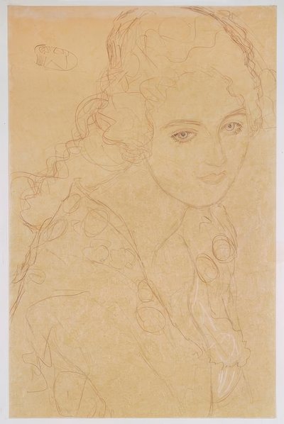 Portrett av Ria Munk III av Gustav Klimt