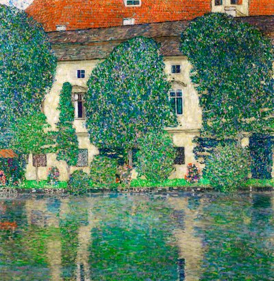 Schloss Kammer ved Attersee III, 1910 av Gustav Klimt
