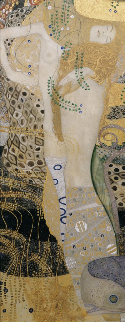 Hydraen, 1904-1906 av Gustav Klimt