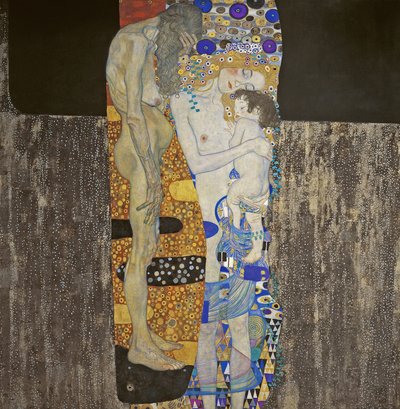 Kvinnens tre aldre av Gustav Klimt