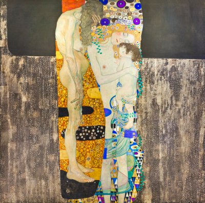 Kvinnens tre aldre av Gustav Klimt