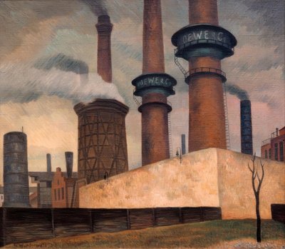 Factory Loewe & Co. (Moabit) av Gustav Wunderwald