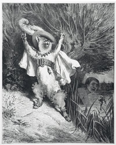 Puss in Boots av Gustave (after) Dore