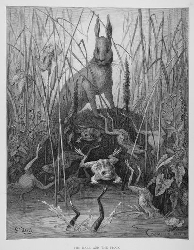 The Hare and the Frogs, fra 